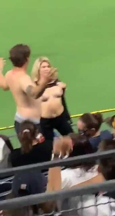 She was kicked out shortly after...