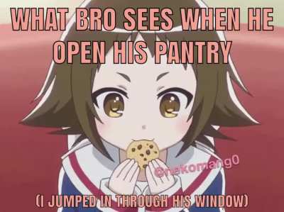 I ate all his snacks mwuhehe >:3