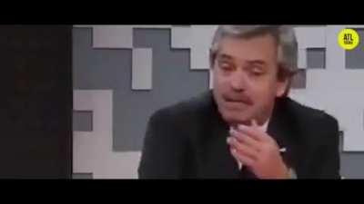 Ojalá este tipo un día sea presidente...