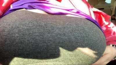 definitely got honked at