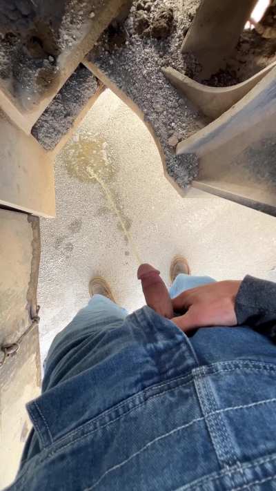 Had to pee so bad….