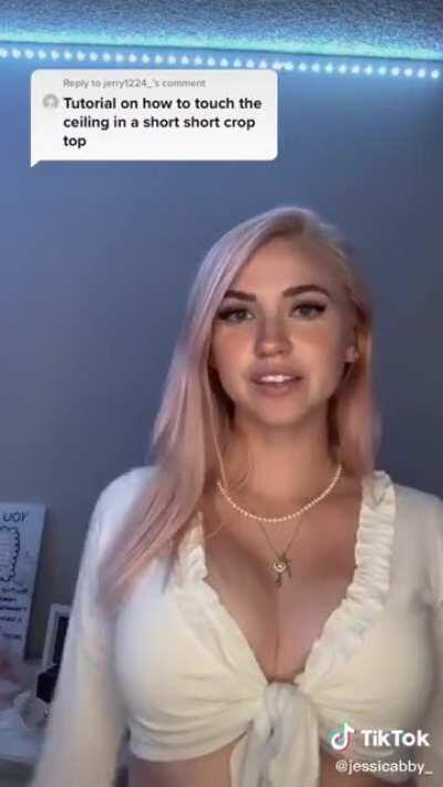 Tutorial on how to touch the ceiling