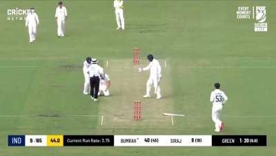 Bumrah does not fuck around