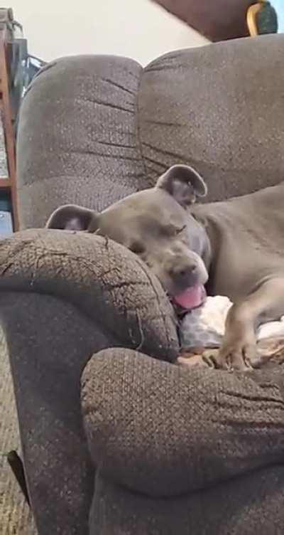 Meekah having a very silly dream