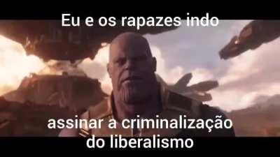 Libertário vai mamar😎😎