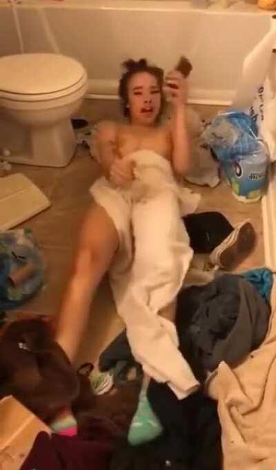 Caught In Bathroom !!