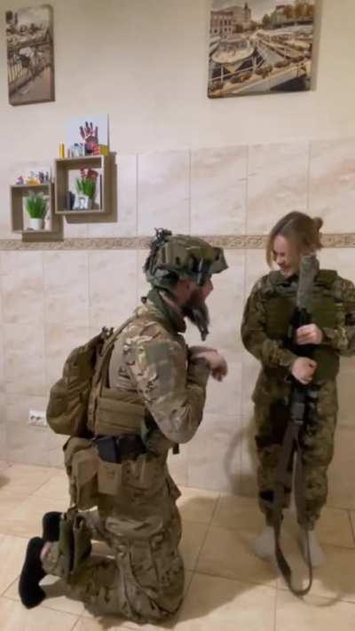 This has to be one of the sweetest ZSU couples ever. Her laugh is infectious. 