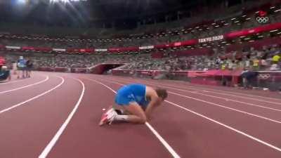 Mutaz Essa Barshim and Gianmarco Tamberi decide to share the Gold Medal in the men's high jump final at the Olympics