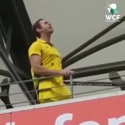 other side of Racism. Local Australian cricketer chanting Vande mataram and Bharat mata ki jai