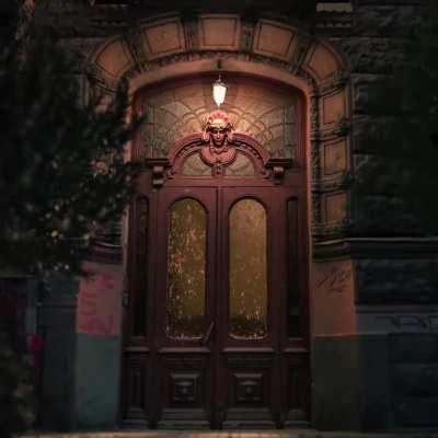 3D scanned old door in St. Petersburg [OC]