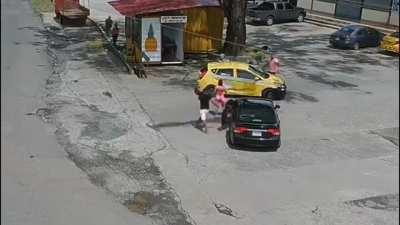 a couple of idiots going into a fit of rage