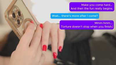 The fun doesn’t stop just because you finish! My roommate's away for the weekend, so I invited my BF.