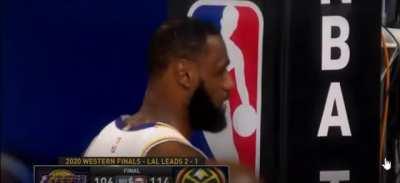 Lebron's thoughts on Nuggets win