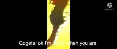 Vegito vs gogeta in db legends fr this time