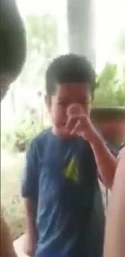 That's what you get for lying