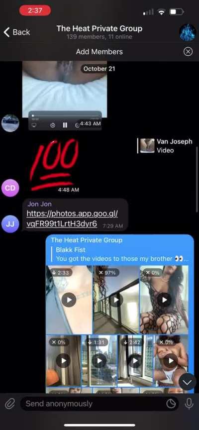 The Heat Private Telegram Chat