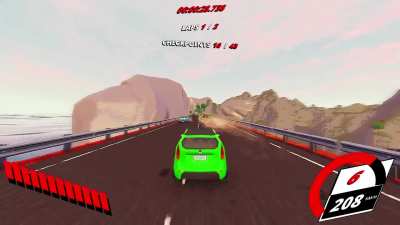 I'm building a Burnout inspired game and I just updated the alpha demo. I appreciate any feedback and suggestions.
