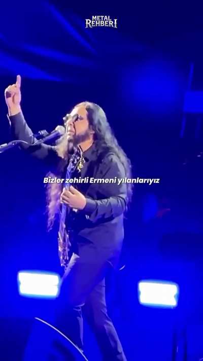 The Armenian metal band System of a Down's speech targeting Turks