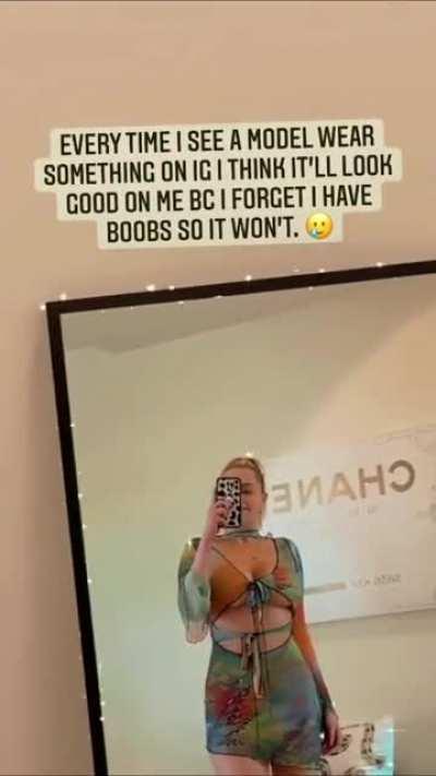 Gotta love when she shows off her amazing tits