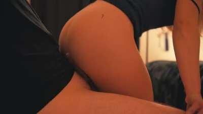 He came pretty quick after I gave him this oily assjob :)