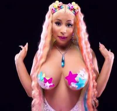 Nicki Minaj being herself