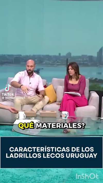 El ladrillo ecológico Lecos y el pegamento acrílico