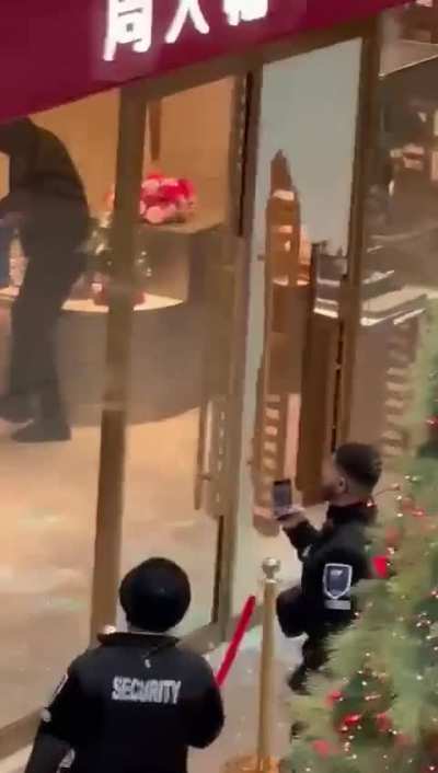 Smash and grab in Toronto