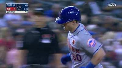 [Highlight] NYM@ARI: Billy McKinney hits a solo shot to make it 6-2 Mets