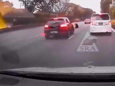 this porsche is black list