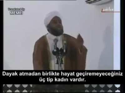 Arap Müslüman kivirmadan Islamdaki kadina karsi siddeti anlatiyor.