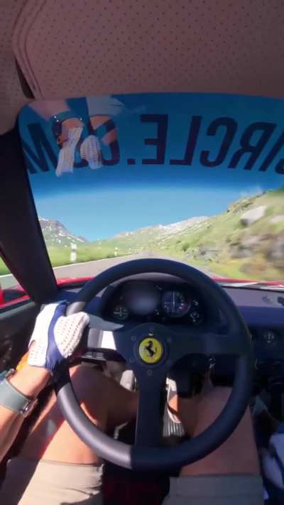 F40 Ripping Stelvio Pass | Swiss Alps 🏔️