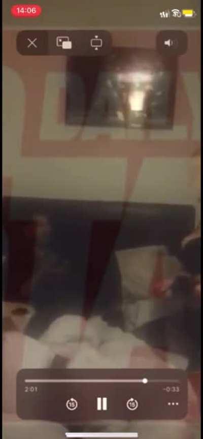 Andrew Tate beats his girlfriend