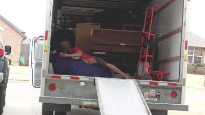 The head of the HOA welcomed me to the neighborhood. We almost got caught...