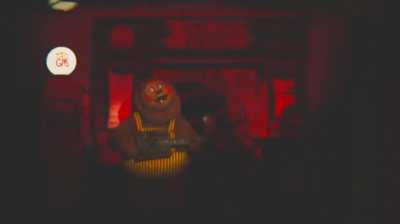 Billy Bob from the Rock-afire Explosion singing Cabinet Man