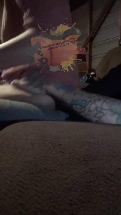 When I started to nut from the lapdance