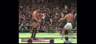 190 second Chop Off from Kenta Kobashi & Kensuke Sasaki at NOAH Destiny (2005)