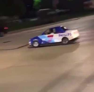 A lot going on in this intersection...