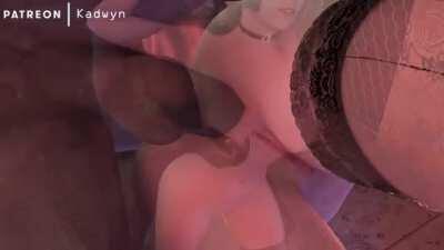 Ada Wong Titty Pulling (Kadwyn)