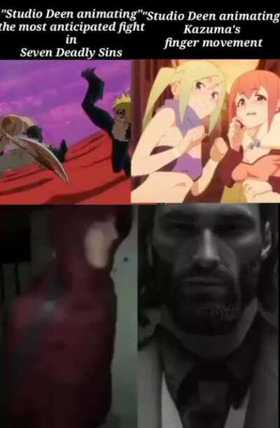 Studio Deen sure has their priorities sorted [ Check out my friend who helped me make this in the comments]