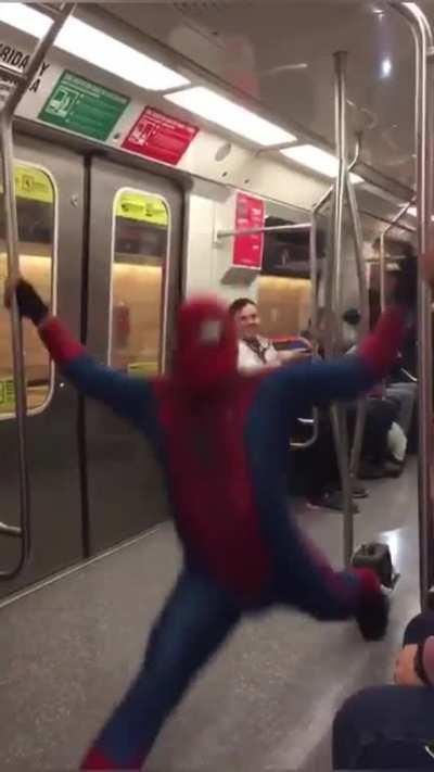 blursed_cha cha spiderman
