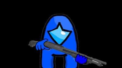 I made a little meme with my Crewmate guy