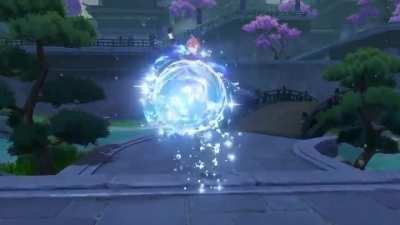 NOT A LEAK but leak drought filler material to keep y’all entertained - Childe with Kokomi animations KEK (via Daisy)