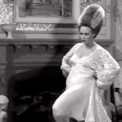 Madeline Kahn (and Peter Boyle) in Young Frankenstein, 1974