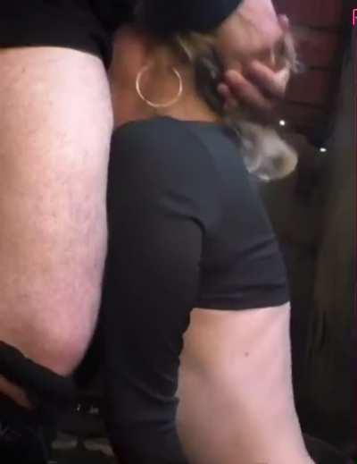 He has no mercy on her... and she loves it