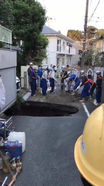 This is how to fix the sinkhole. How long will it take?