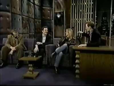 Norm thoroughly enjoying himself on Conan.