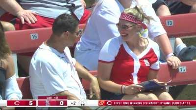 [Highlight] Jesse Winker hits his second HR of the game (16) to make it 5-0 Reds!