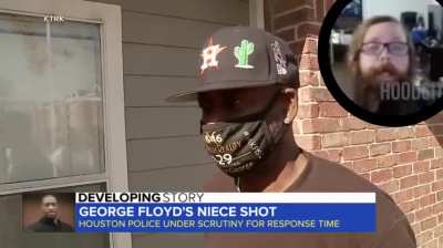 Ronnie Mcnutt reacts to George Floyd's niece getting shot