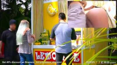 Kristina Rose Gets Sneaky Fucked While Serving Lemonade