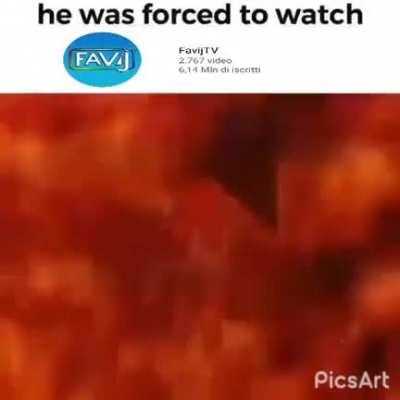 Favij, more like Favigay HAHAHAHAHA FCCIO RIDERE SONO UN CLOWN POPI POPI HAHAHAHAHA